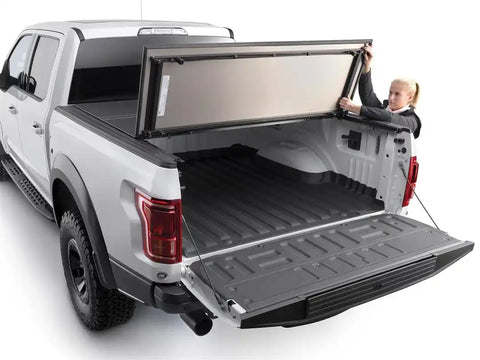 WEATHERTECH 8HF030055 ALLOYCOVER HARD TRUCK BED COVER
