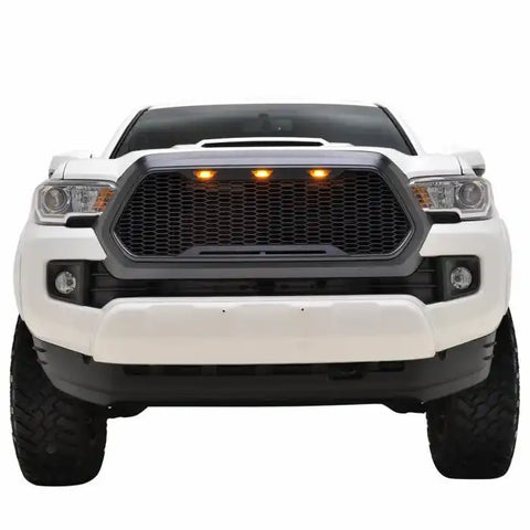 16-17 TOYO TACOMA BLK ABS LED RPTR