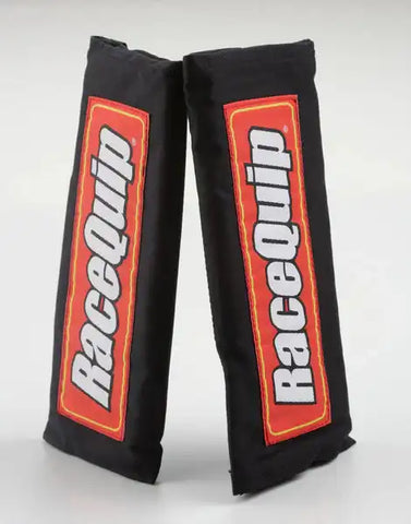 RACEQUIP 767001 HARNESS PAD PAIR BLACK