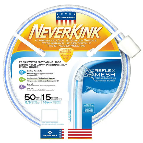5/8' X 50' NEVERKINK HOSE