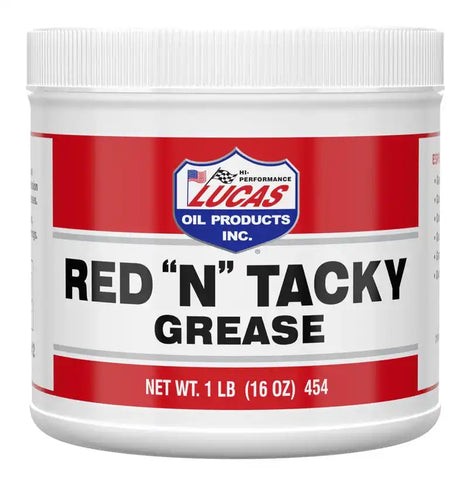 LUCAS OIL 10574 RED 'N' TACKY GREASE/12X1
