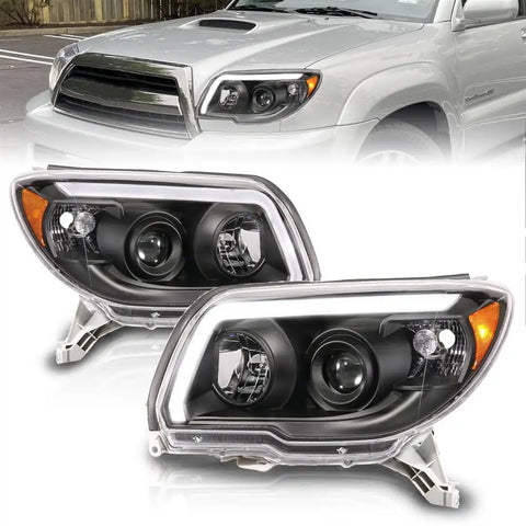 ANZO 111616 LED BAR PROJECTOR BLACK HEADLIGHT