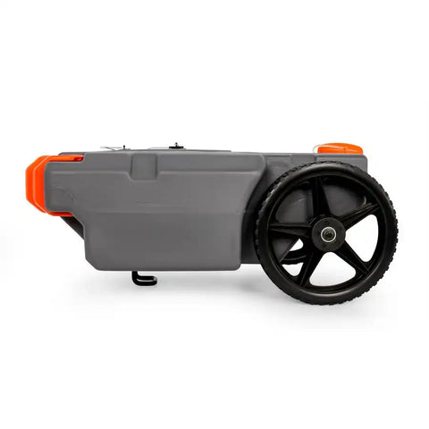 Camco 39000 Portable Waste Holding Tank Rhino  Tote Tanks 15 Gallon 2 Wheel Desig