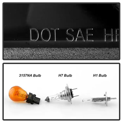 Spyder Automotive 5080851 Headlight Assembly Signature Series Projector Beam With L