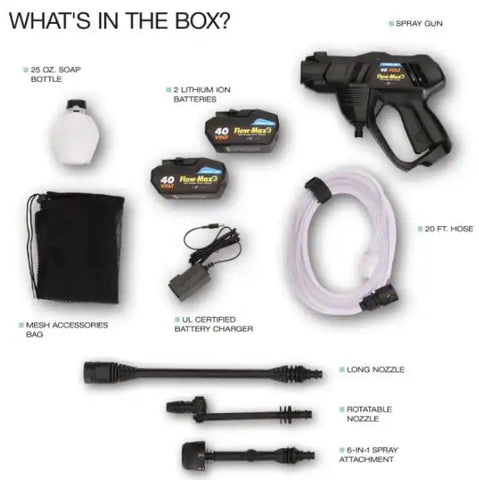 CURT 2020217218 - Lippert Power Pro Max Portable Pressure Washer