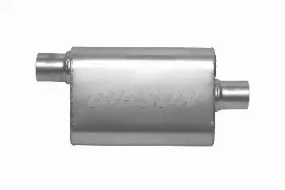 Gibson Performance Exhaust 55193S CFT Superflow Oval Offset/Center Muffer Stainless