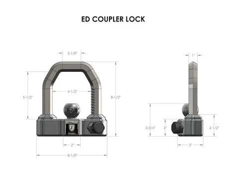 BULLETPROOF EXTREME DUTY COUPLER LO
