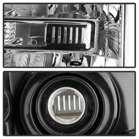 Spyder Automotive 9049668 Headlight Assembly OE Beam Clear Lens With Amber Reflecto