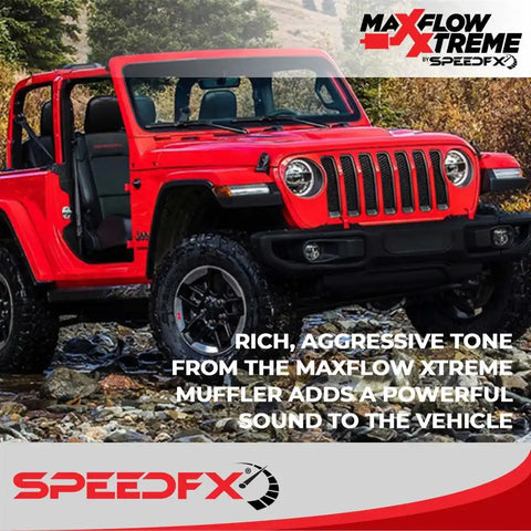 AXLE-BACK EXHAUST SYSTEM JEEP JK