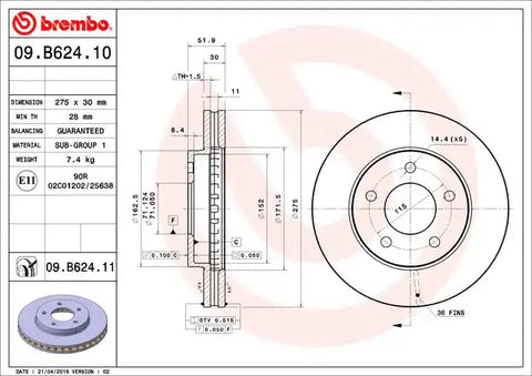 DISC BRAKE ROTOR