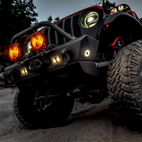 KC HILITE 1358 CYCLONE V2 LED - SINGLE LIGHT - CLE