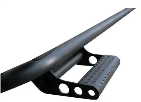 N-Fab J194TRKRS4 - RKR Step Sys Full Len (1 Stp Mnts/1 Stp) 20-23 Gladiator JT 4Dr TX Blk