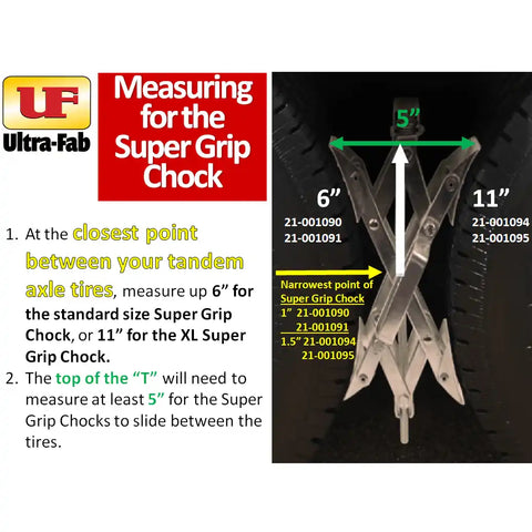 SUPER GRIP CHOCK XL SINGLE PACK