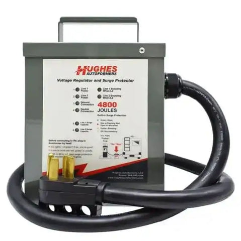 Hughes Auto RSP-50 - 50AMP VOLT BOOSTER&SURGE PROTECTOR