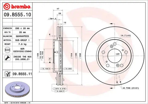 DISC BRAKE ROTOR