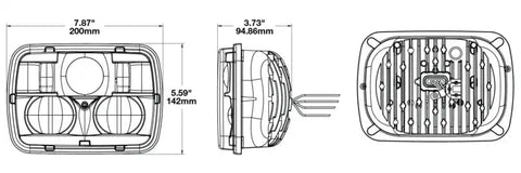 8900-EV2 12/24V DOT/ECE NON-HTD CHR