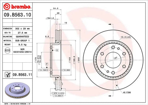 DISC BRAKE ROTOR