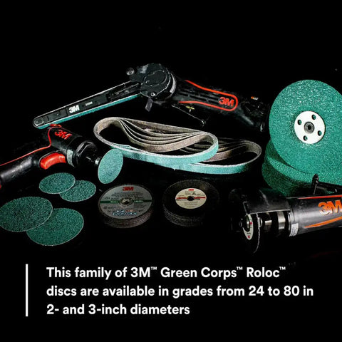 3M  GREEN CORPS  ROLOC  DISC 36536