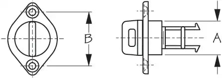 SEA DOG 520010-1 NYLON DRAIN PLUG