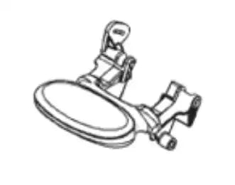 THETFORD 33372 BRAVURA PEDAL PKG- WHITE