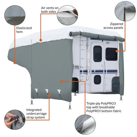CLASSIC ACC 80-036-143101-00 PP3 CAMPER COVER 8-10'