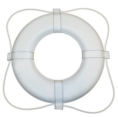 30' WHITE FOAM RING BUOY