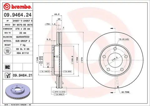DISC BRAKE ROTOR