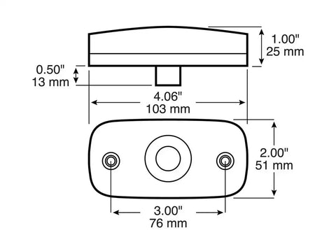 CLEARANCE LIGHT AMBER