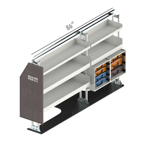 ROLACASE RSLRFSP- DR VAN SHELVING SERVICE BIN PACKAGE