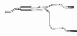 Gibson Performance Exhaust 5537 Cat-Back Dual Split System Aluminized