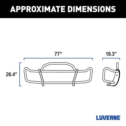 LUVERNE 208820 - SolidShield Van Grille Guard for Select Ram ProMaster