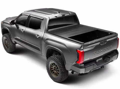 Retrax EQ0732 Tonneau Cover Retrax EQ Power Retractable Matte Black Aluminum Rem