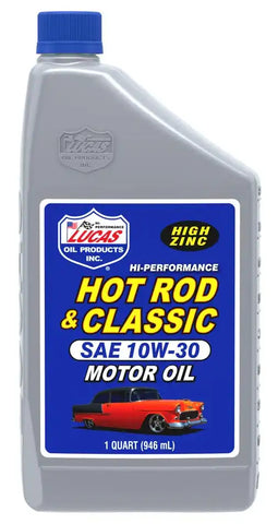 LUCAS OIL 10687 10W-30 HOTROD & CLASSIC