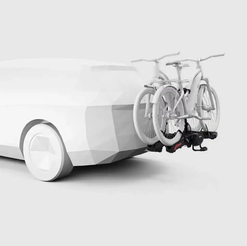 Thule 903210 Bike Rack Epos Fits 1-14 Inch and 2 Inch Receivers Hold 2 Bikes Up To 75 Pound Weight Capacity