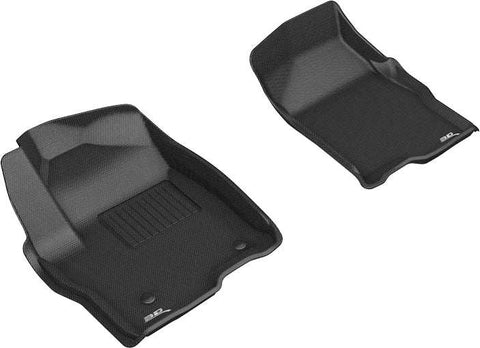 3D MATS/U-AC L1GM02511509 3D KAGU FLOOR MAT 1ST ROW BLACK