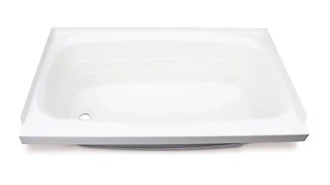 WHITE 24X46 LEFT HAND TUB