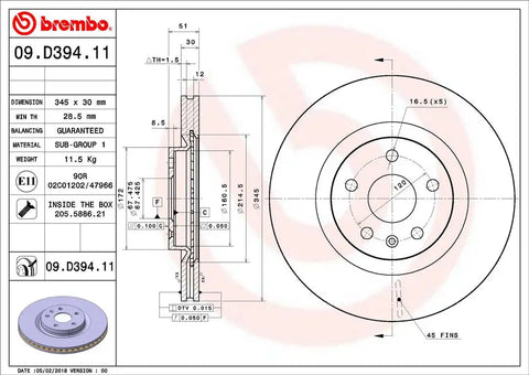 DISC BRAKE ROTOR