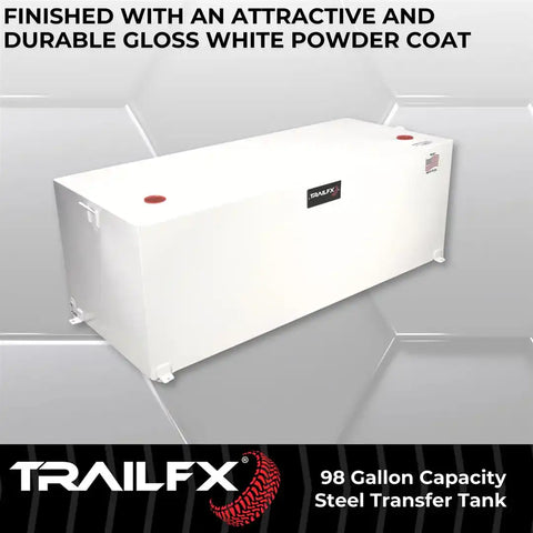TrailFX 21098SW Liquid Transfer Tank TFX Liquid Transfer Not DOT Approved For Trans