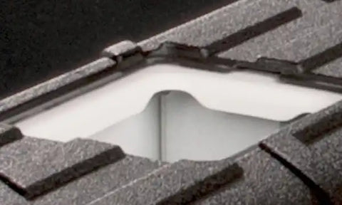 Husky Liner 97131 Bed Side Rail Protector Quad Caps  With Stake Hole Pocket Trim L