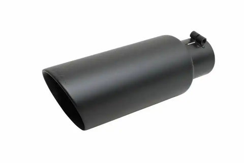 Gibson Performance Exhaust 500428-B Black Ceramic Double Walled Angle Tip