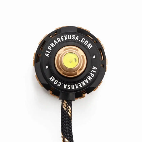 ALPHAREX USA 110004 GOLD AMMO PANORAMIC LED BULB H7 PR