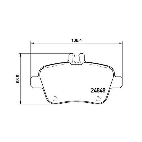 DISC BRAKE PAD SET