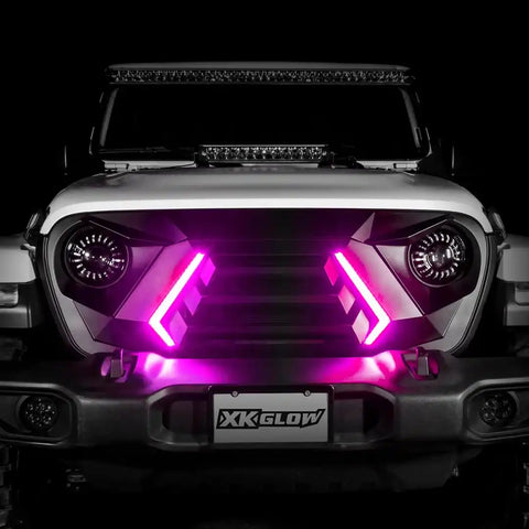 XKCHROME LED GRILL KIT FOR JK WRANG