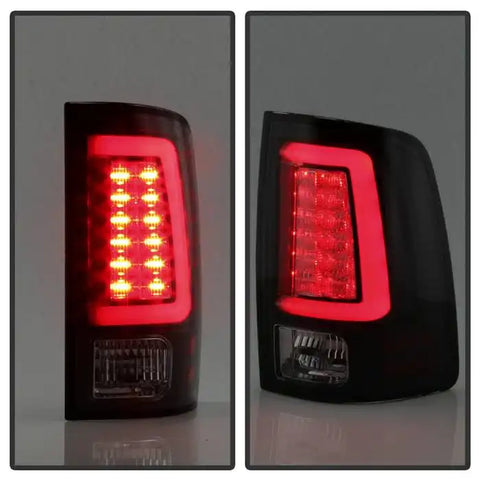 Spyder Automotive 5084064 Tail Light Assembly LED Smoke Lens Black Housing Uses O