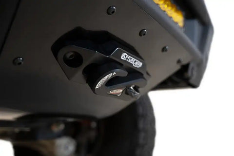 Addictive Desert Designs AC2101401NA - Ford Raptor 2022 Up Pro Bolt-On Winch Kit in Hammer Black