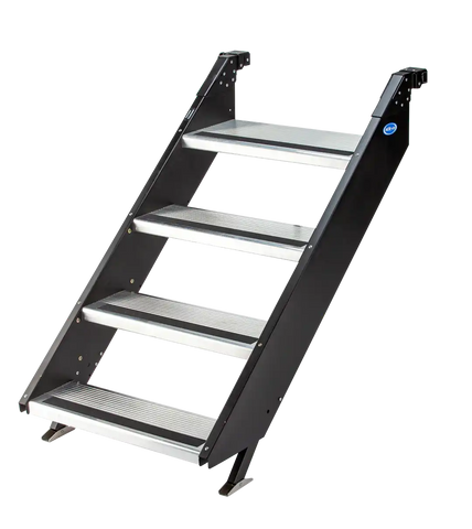 MOR/ryde STP-223 Entry Step 4 Step 500 Pound Weight Capacity Aluminum Not Illuminated