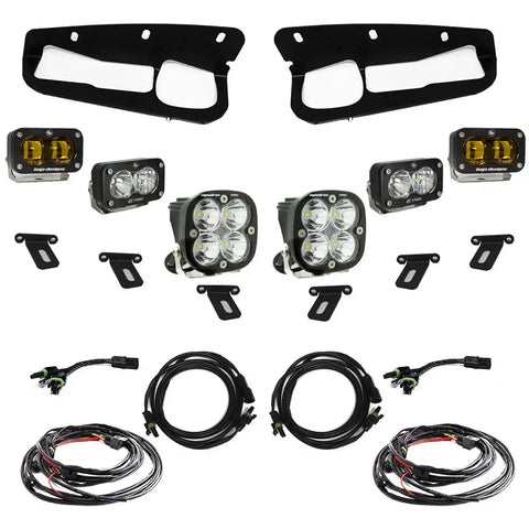 BAJA DESIGN 448179 FORD BRONCO S2 SAE AMBER FPK PRO