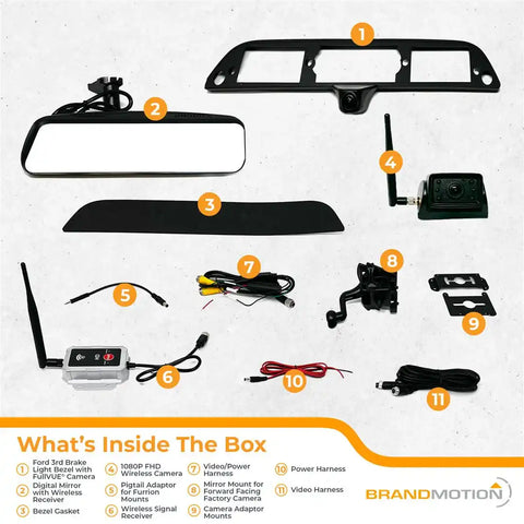 TRANSPERENT TRAILER WIRELESS CAMERA