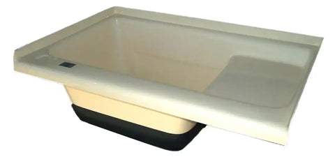 ICON 00473 LEFT HAND DRAIN WHITE