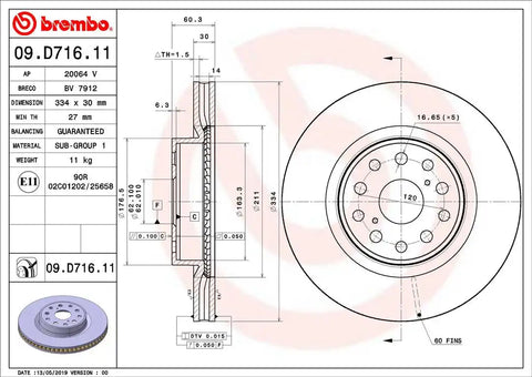 DISC BRAKE ROTOR